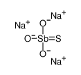 trisodium,sulfanylideneantimony,trihydroxide 13776-84-6