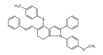 860788-14-3 structure, C35H30N2OS