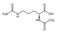 (2S)-2-acetamido-5-(carbamoylamino)pentanoic acid 33965-42-3