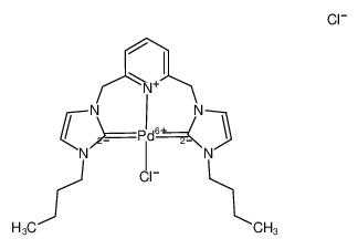 528814-89-3 structure, C21H29Cl2N5Pd+