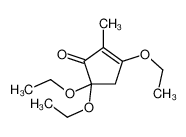 3,5,5-triethoxy-2-methylcyclopent-2-en-1-one 18369-43-2