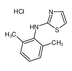 N-(2,6-dimethylphenyl)-1,3-thiazol-2-amine,hydrochloride 123941-49-1