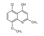 5-chloro-8-methoxy-2-methyl-1H-quinolin-4-one 421568-47-0