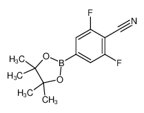 2,6-Difluoro-4-(4,4,5,5-tetramethyl-1,3,2-dioxaborolan-2-yl)benzonitrile 1003298-73-4