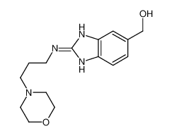 [2-(3-morpholin-4-ylpropylamino)-3H-benzimidazol-5-yl]methanol 857070-67-8