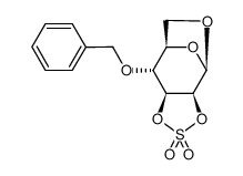 145240-47-7 (3aS,4R,7R,8R,8aS)-8-(benzyloxy)hexahydro-4,7-epoxy[1,3,2]dioxathiolo[4,5-c]oxepine 2,2-dioxide