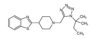 606082-40-0 structure, C19H26N6S