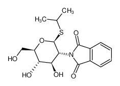 493019-29-7 2-((2S,3R,4R,5S,6R)-4,5-Dihydroxy-6-hydroxymethyl-2-isopropylsulfanyl-tetrahydro-pyran-3-yl)-isoindole-1,3-dione