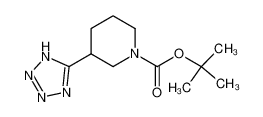tert-butyl 3-(2H-tetrazol-5-yl)piperidine-1-carboxylate 91419-64-6