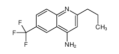 2-propyl-6-(trifluoromethyl)quinolin-4-amine 1189107-36-5