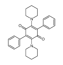 2,5-diphenyl-3,6-di(piperidin-1-yl)cyclohexa-2,5-diene-1,4-dione 28293-29-0