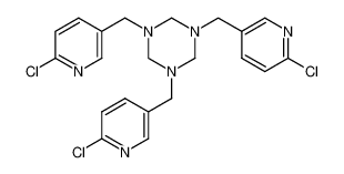 1080018-12-7 structure, C21H21Cl3N6