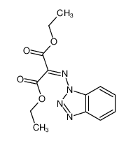 diethyl 2-(benzotriazol-1-ylimino)propanedioate 100796-79-0