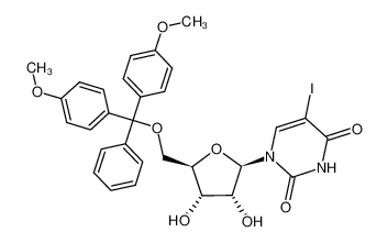 5'-O-[二(4-甲氧基苯基)苯基甲基]-5-碘尿苷