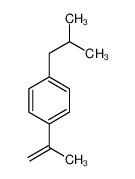 34352-86-8 1-(2-methylpropyl)-4-prop-1-en-2-ylbenzene