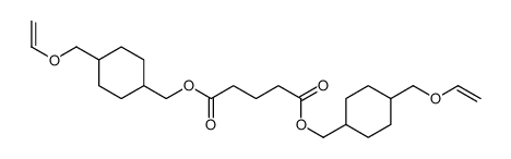 bis[[4-(ethenoxymethyl)cyclohexyl]methyl] pentanedioate 131132-77-9