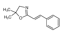5,5-dimethyl-2-(2-phenylethenyl)-4H-1,3-oxazole 124210-99-7