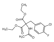 14937-92-9 structure, C16H19ClFNO5