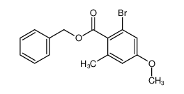 60139-02-8 benzyl 2-bromo-4-methoxy-6-methylbenzoate