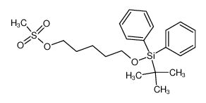 928657-95-8 5-(tert-butyldiphenylsilyloxy)pentyl methanesulfonate