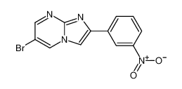 6-bromo-2-(3-nitrophenyl)imidazo[1,2-a]pyrimidine 944581-06-0