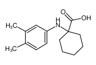 1-(3,4-二甲基苯氨基)环己烷羧酸