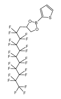 884844-90-0 structure, C17H8BF21O2S