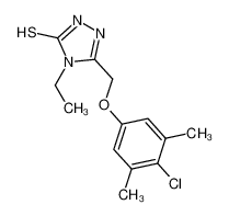 156867-74-2 structure, C13H16ClN3OS