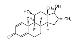 (8S,9R,10S,11S,13S,14S,16R,17S)-9-fluoro-11,17-dihydroxy-10,13,16-trimethyl-7,8,11,12,14,15,16,17-octahydro-6H-cyclopenta[a]phenanthren-3-one 3801-25-0