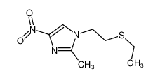 1-[2-(乙硫基)乙基]-2-甲基-4-硝基-1H-咪唑