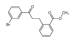 165896-48-0 2-[3-(3-bromo-phenyl)-3-oxo-propyl]-benzoic acid methyl ester