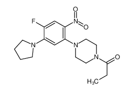 5934-64-5 structure, C17H23FN4O3