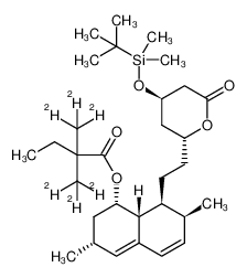 1335460-29-1 structure, C31H46D6O5Si