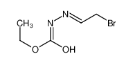 Ethyl (2E)-2-(2-bromoethylidene)hydrazinecarboxylate 62105-91-3