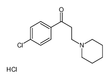 1-(4-chlorophenyl)-3-piperidin-1-ylpropan-1-one,hydrochloride