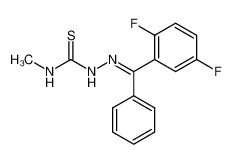 88499-59-6 structure, C15H13F2N3S