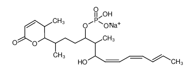 156856-30-3 structure, C21H32NaO7P