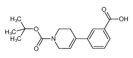 tert-butyl 4-[3-(ethoxycarbonyl)phenyl]-3,6-dihydropyridine-1(2H)-carboxylate 1056166-13-2