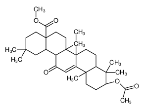 Methyl (3β,5ξ,18α)-3-acetoxy-12-oxoolean-9(11)-en-28-oate