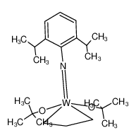 129174-73-8 structure, C23H41NO2W