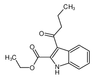 77069-11-5 ethyl 3-butanoyl-1H-indole-2-carboxylate