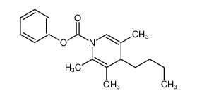 phenyl 4-butyl-2,3,5-trimethyl-4H-pyridine-1-carboxylate 651053-72-4