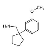 C-[1-(3-Methoxy-phenyl)-cyclopentyl]-methylamine 93759-30-9