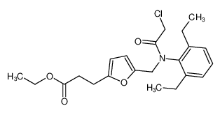 100006-43-7 structure, C22H28ClNO4