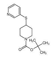 tert-butyl 4-pyridin-3-ylsulfanylpiperidine-1-carboxylate