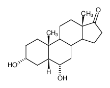 3α,6α-Dihydroxy-5β-androstan-17-on 14357-02-9