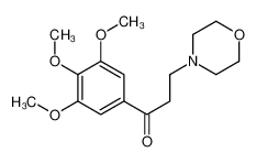 101256-79-5 3-morpholin-4-yl-1-(3,4,5-trimethoxyphenyl)propan-1-one