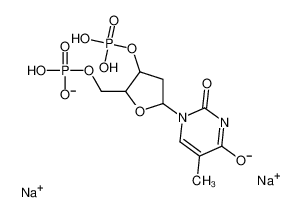 386229-77-2 structure, C10H14N2Na2O11P2