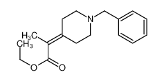 ethyl 2-(1-benzylpiperidin-4-ylidene)propanoate 98080-15-0