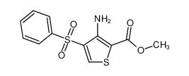 methyl 3-amino-4-(benzenesulfonyl)thiophene-2-carboxylate 175201-55-5